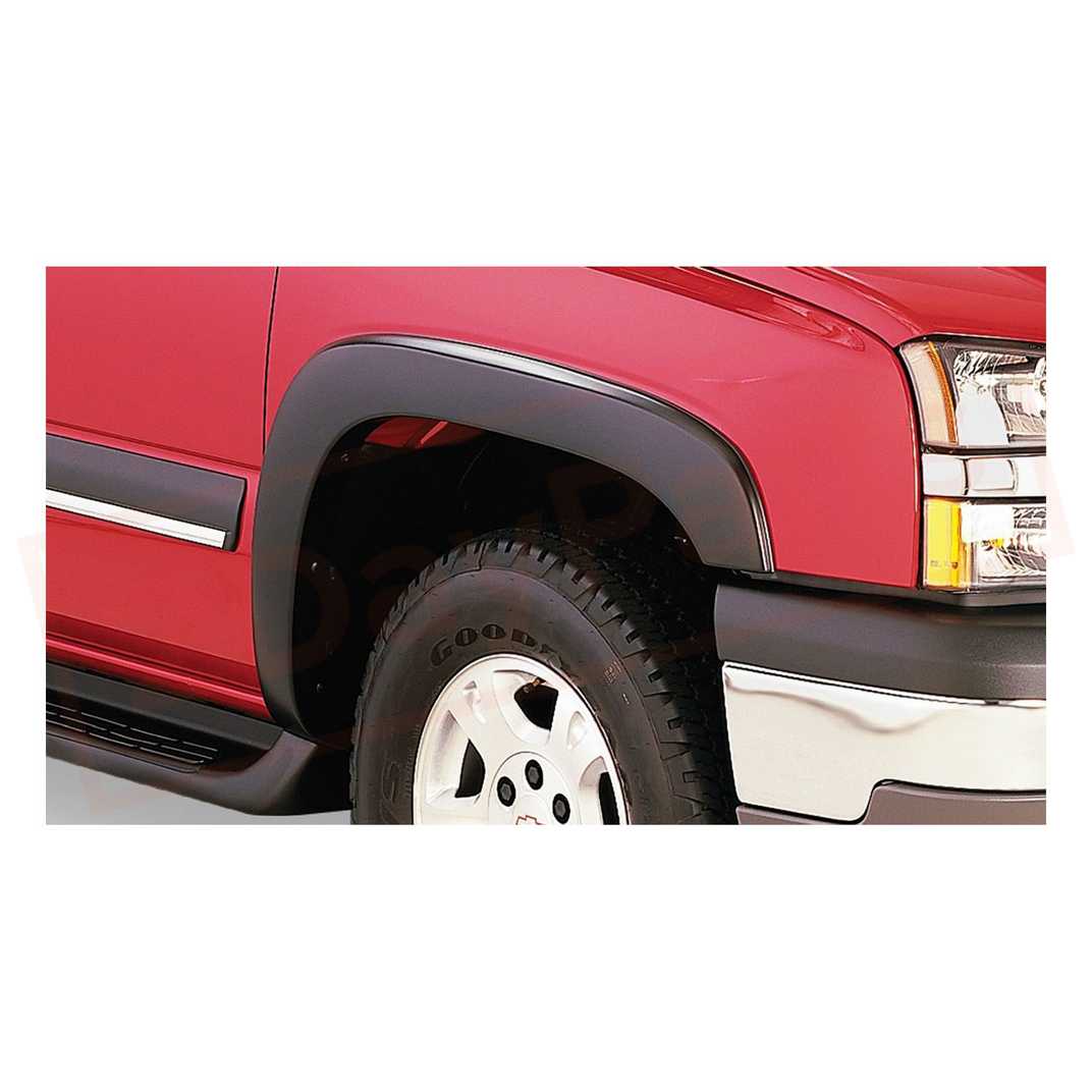 Image Bushwacker Fender Flare Front fits Chevrolet Avalanche 1500 2003-2006 part in Fenders category