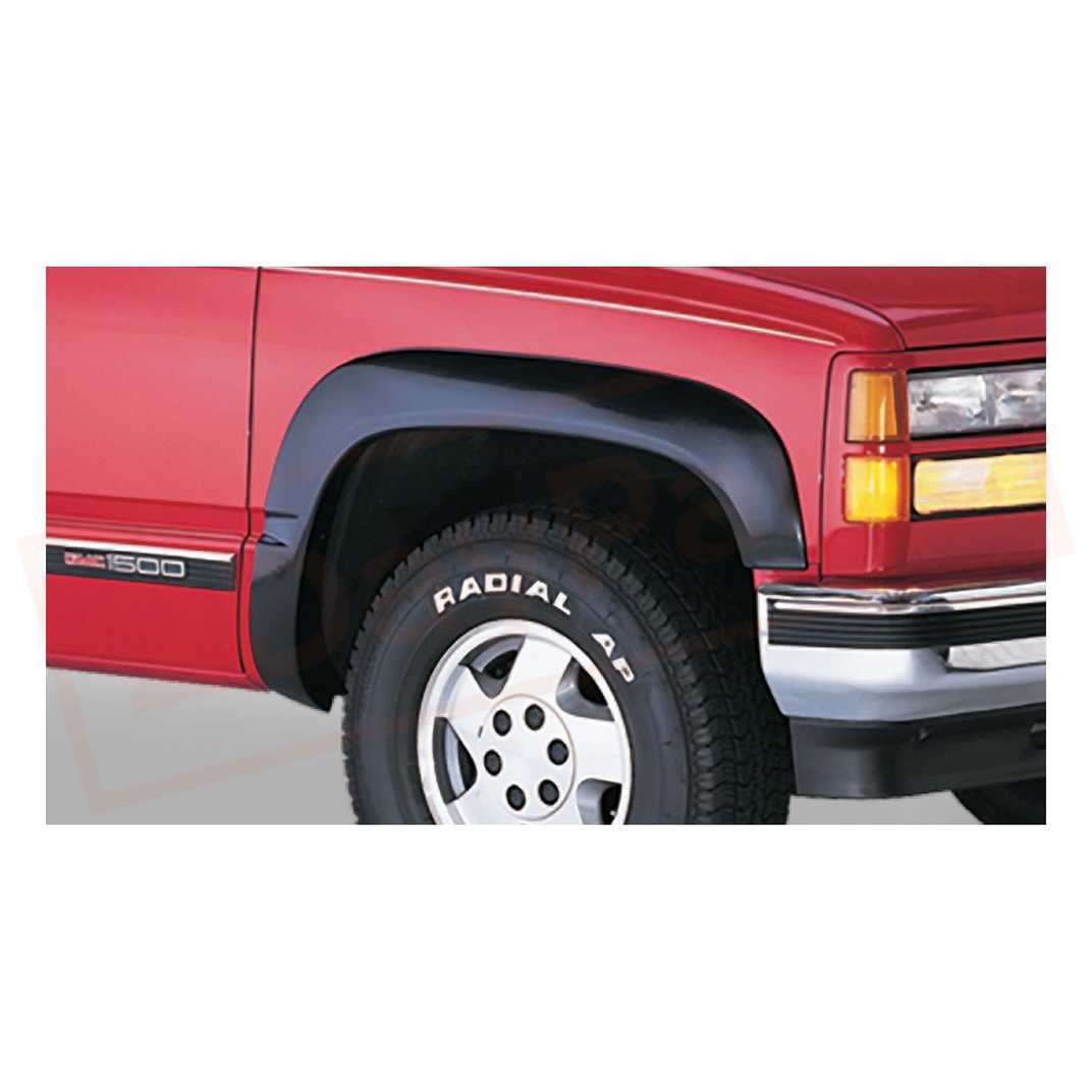 Image Bushwacker Fender Flare Front fits Chevrolet C2500 1988-1999 part in Fenders category