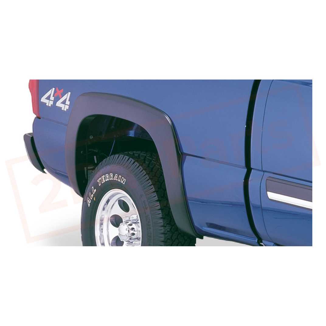 Image Bushwacker Fender Flare Front fits Chevrolet Silverado 1500 1999-2002 part in Fenders category