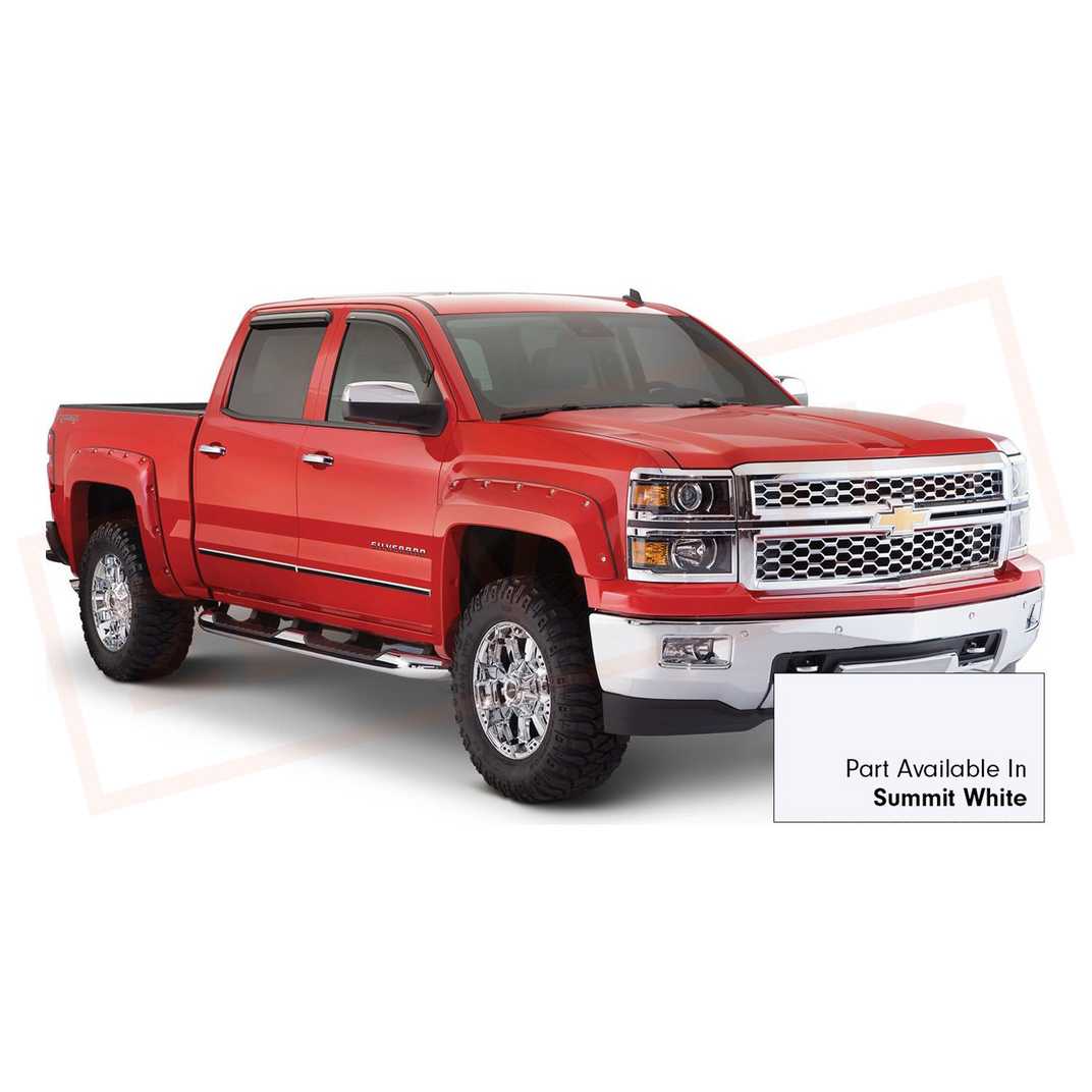 Image 2 Bushwacker Fender Flare Front fits Chevrolet Silverado 1500 2016-18 part in Fenders category