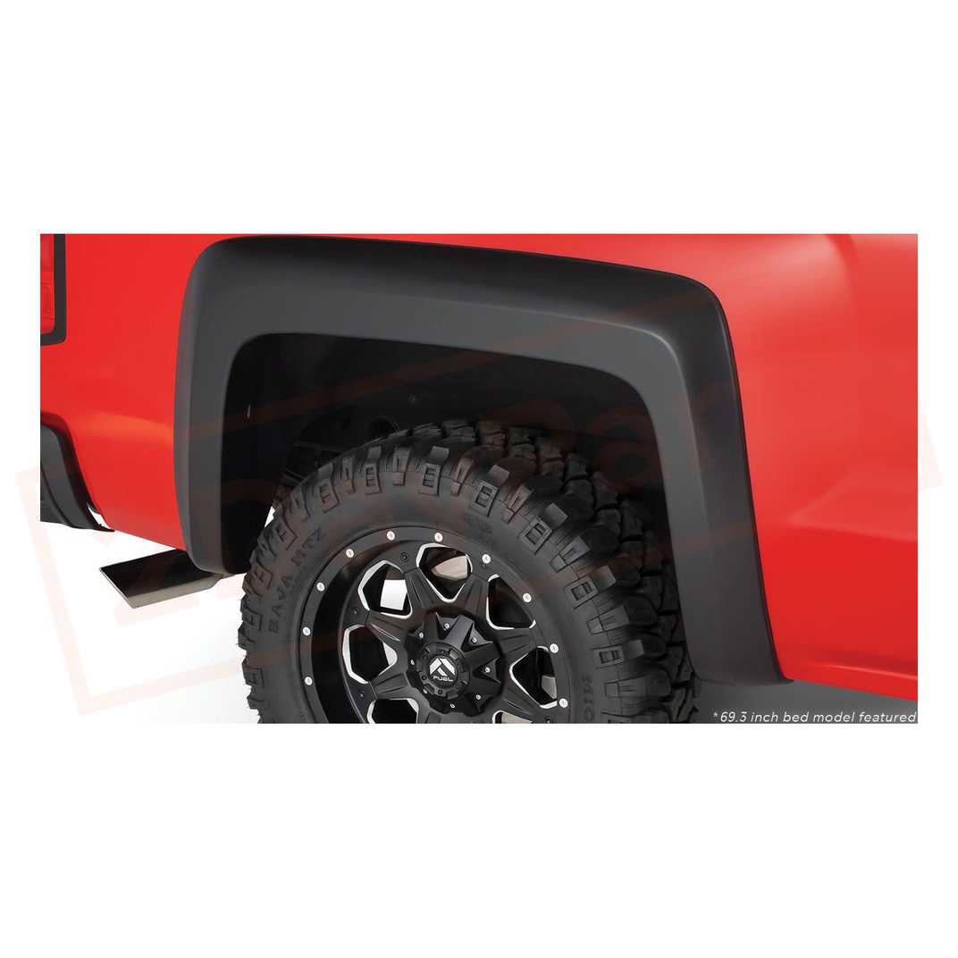 Image 1 Bushwacker Fender Flare Front fits Chevrolet Silverado 1500 LD 2019 part in Fenders category