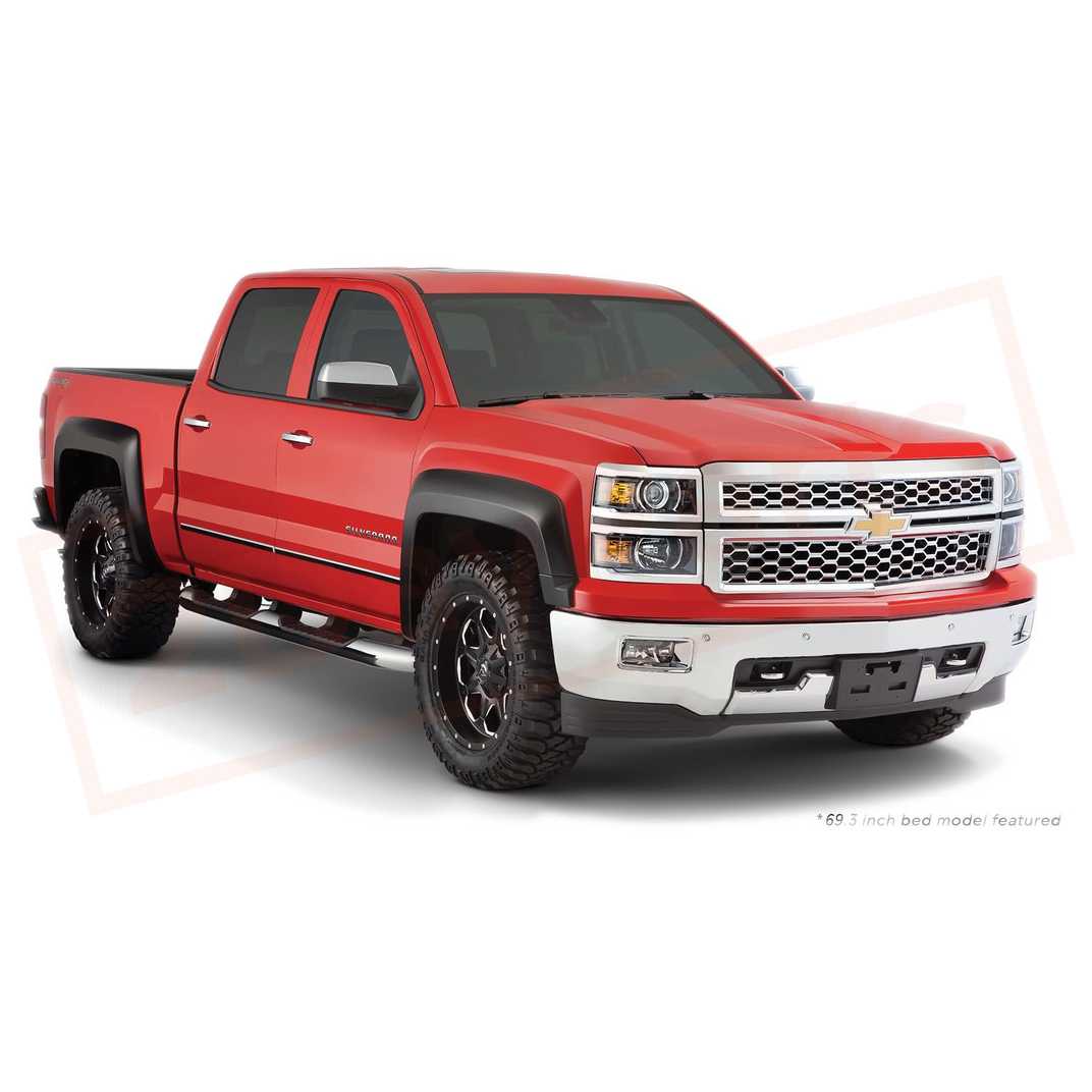 Image 2 Bushwacker Fender Flare Front fits Chevrolet Silverado 1500 LD 2019 part in Fenders category