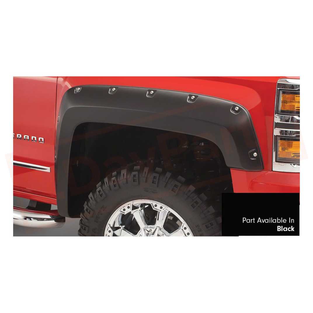 Image Bushwacker Fender Flare Front fits Chevrolet Silverado 2500 HD 2017-2019 part in Fenders category