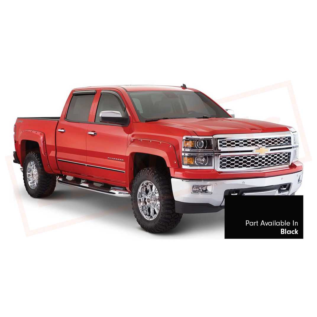 Image 2 Bushwacker Fender Flare Front fits Chevrolet Silverado 2500 HD 2017-2019 part in Fenders category