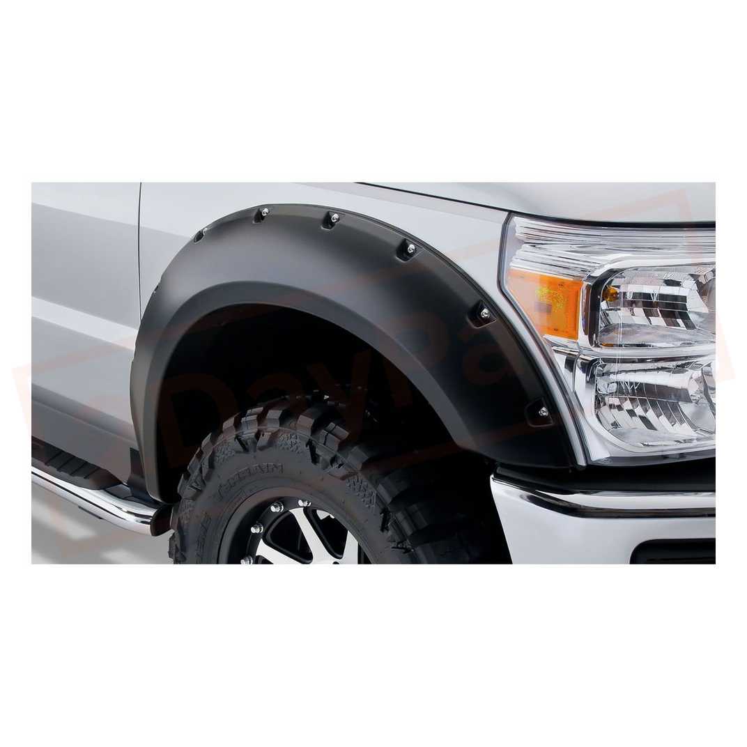 Image Bushwacker Fender Flare Front fits Ford F-250 Super Duty 1999-2007 part in Fenders category