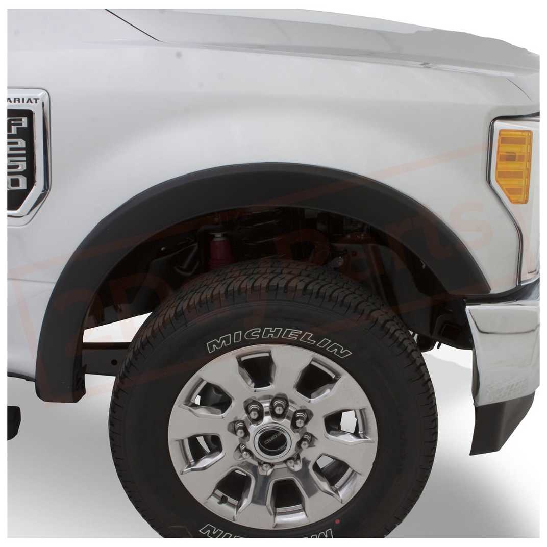 Image 1 Bushwacker Fender Flare Front fits Ford F-250 Super Duty 2017-19 part in Fenders category