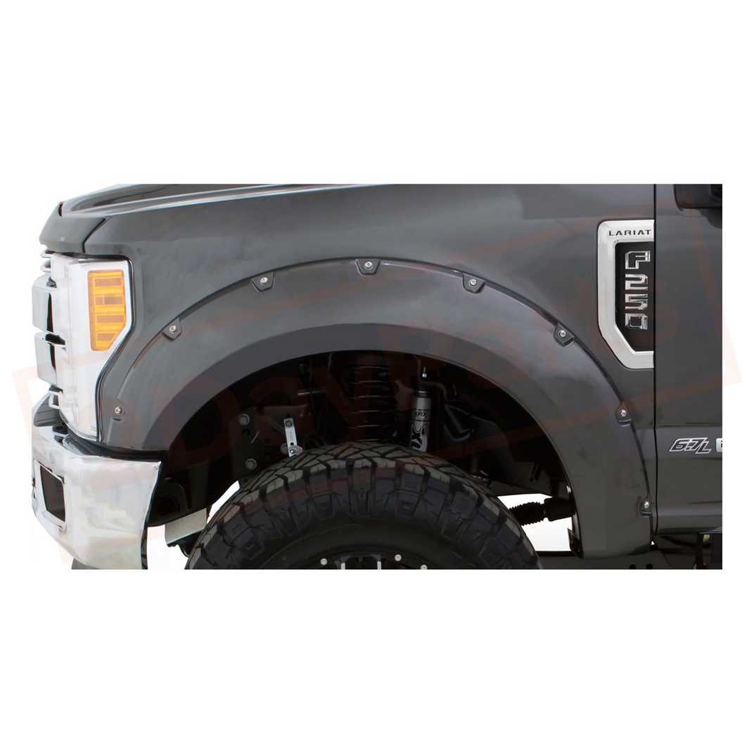 Image 1 Bushwacker Fender Flare Front fits Ford F-350 Super Duty 2017-2018 part in Fenders category