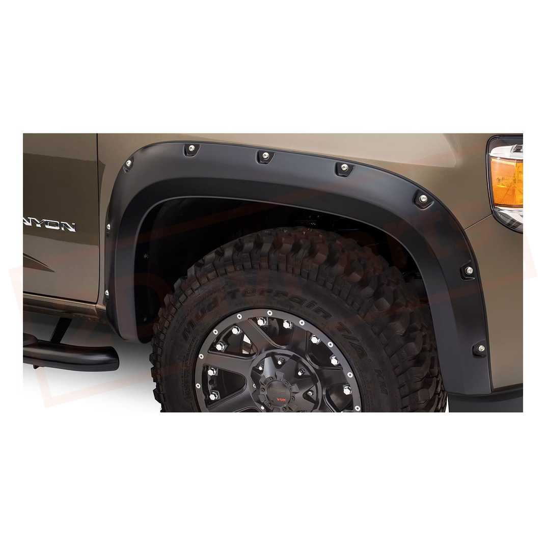 Image Bushwacker Fender Flare Front fits GMC Canyon 2015-2020 part in Fenders category