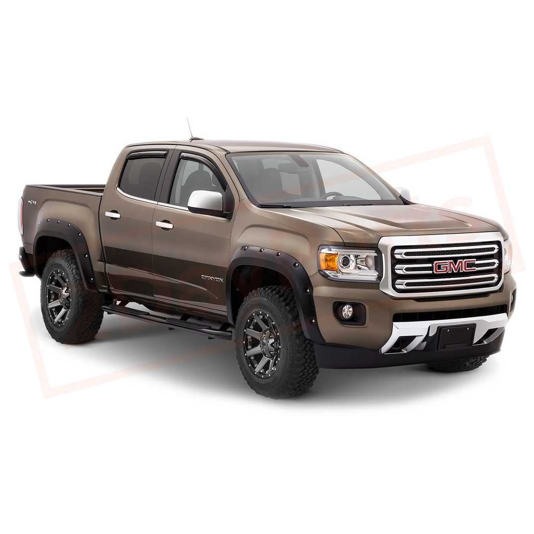 Image 2 Bushwacker Fender Flare Front fits GMC Canyon 2015-2020 part in Fenders category