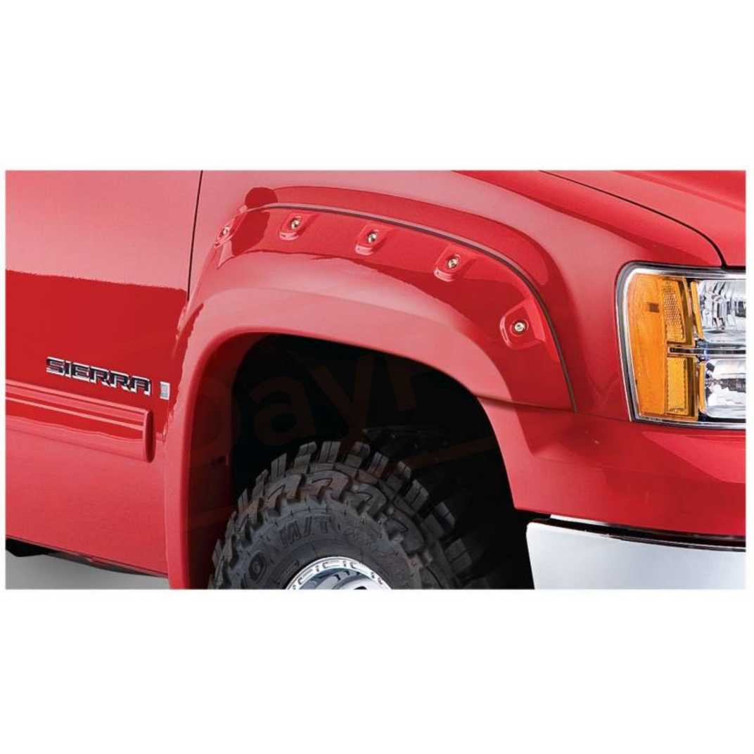 Image Bushwacker Fender Flare Front fits GMC Sierra 2500 HD 2007-14 part in Fenders category