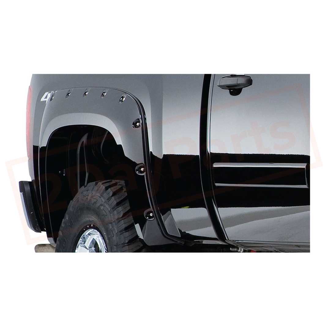 Image 1 Bushwacker Fender Flare Front fits GMC Sierra 2500 HD 2007-2014 part in Fenders category