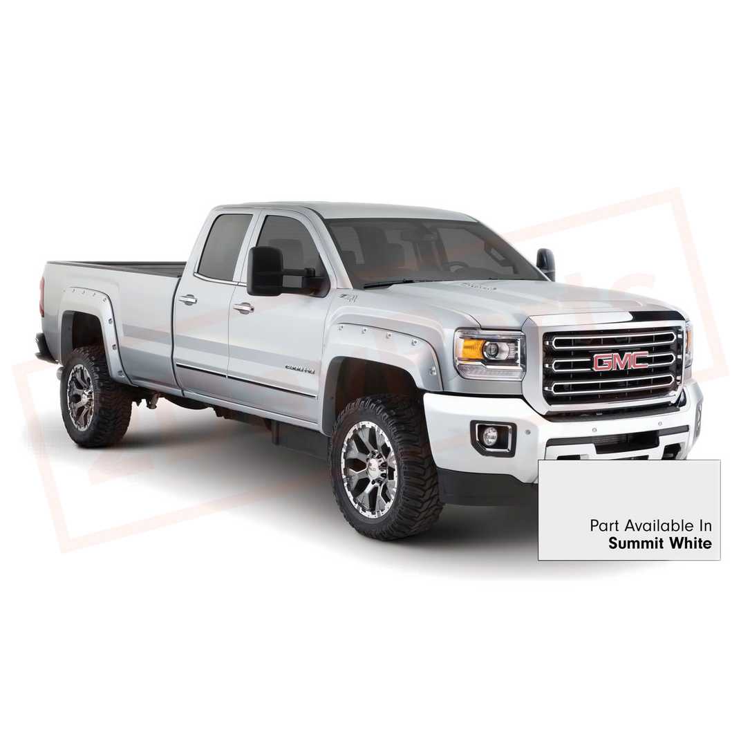 Image 2 Bushwacker Fender Flare Front fits GMC Sierra 2500 HD 2017-2019 part in Fenders category