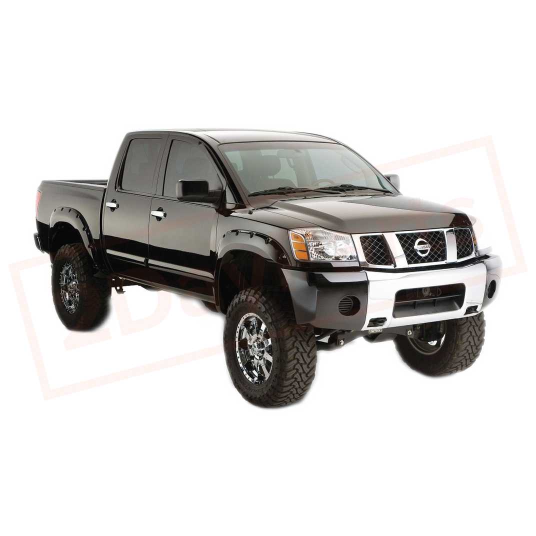 Image 2 Bushwacker Fender Flare Front fits Nissan Titan 2004-2015 part in Fenders category