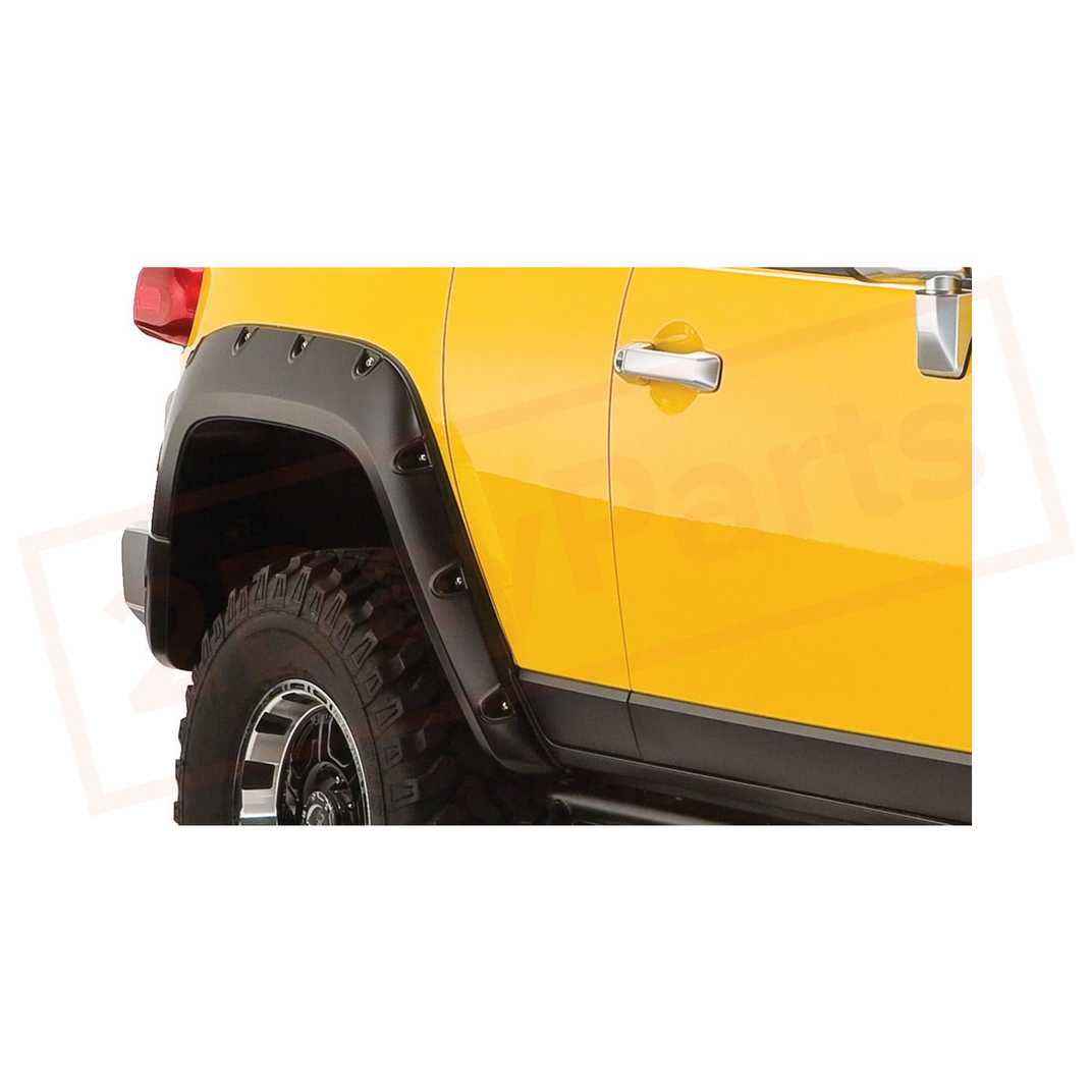 Image 1 Bushwacker Fender Flare Front fits Toyota FJ Cruiser 2007-2014 part in Fenders category