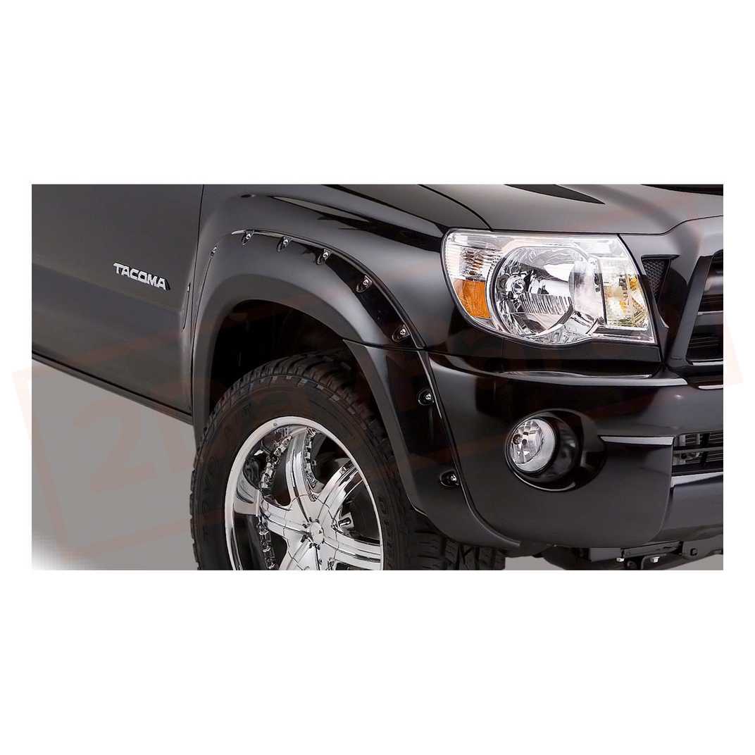 Image Bushwacker Fender Flare Front fits Toyota Tacoma 2005-2011 part in Fenders category