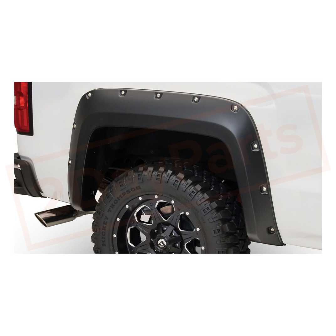 Image 1 Bushwacker Fender Flare Front for 2016-2018 GMC Sierra 1500 part in Fenders category