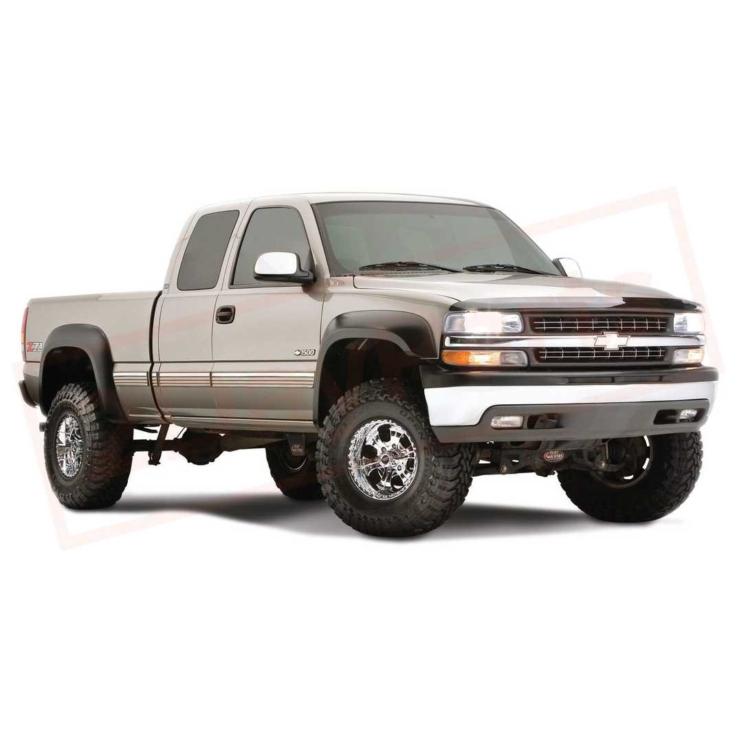 Image Bushwacker Fender Flare Front for Chevrolet Silverado 1500 1999-2006 part in Fenders category