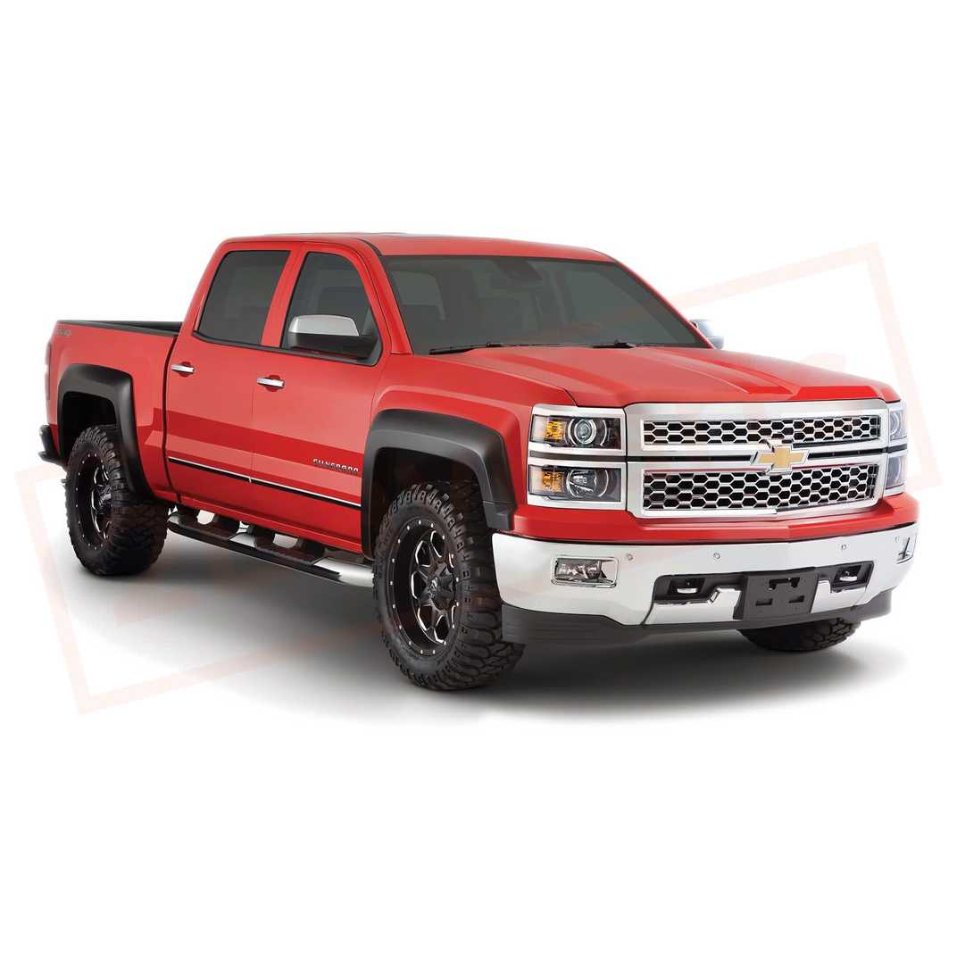 Image 2 Bushwacker Fender Flare Front for Chevrolet Silverado 1500 2014-2016 part in Fenders category