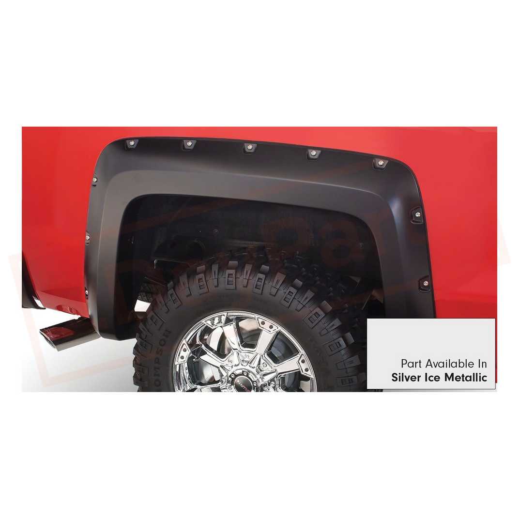 Image 1 Bushwacker Fender Flare Front for Chevrolet Silverado 1500 2016-2017 part in Fenders category