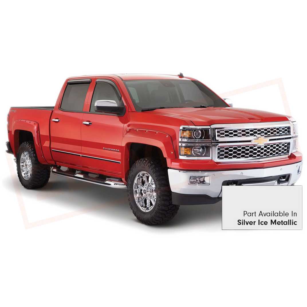 Image 2 Bushwacker Fender Flare Front for Chevrolet Silverado 1500 2016-2017 part in Fenders category