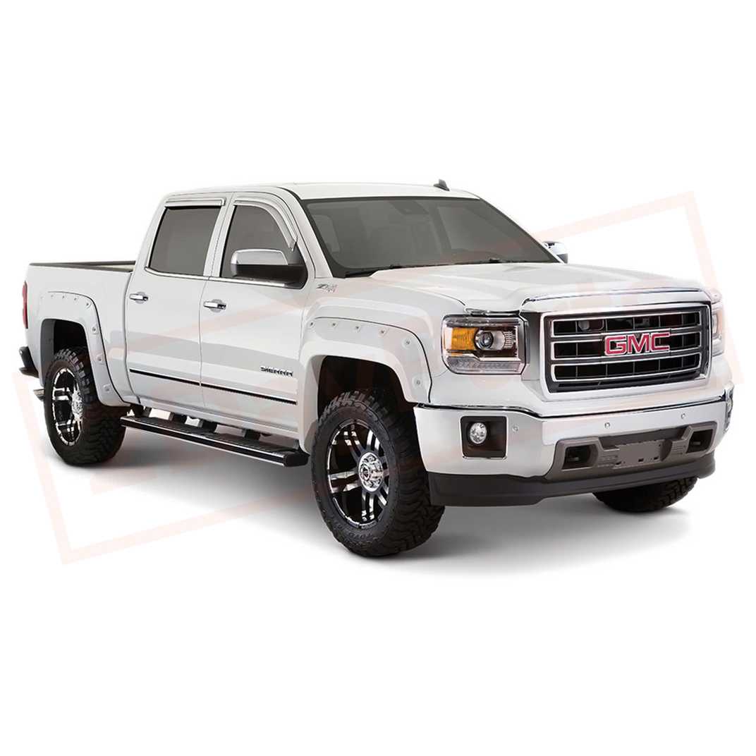 Image Bushwacker Fender Flare Front for Chevrolet Silverado 1500 2017-2018 part in Fenders category