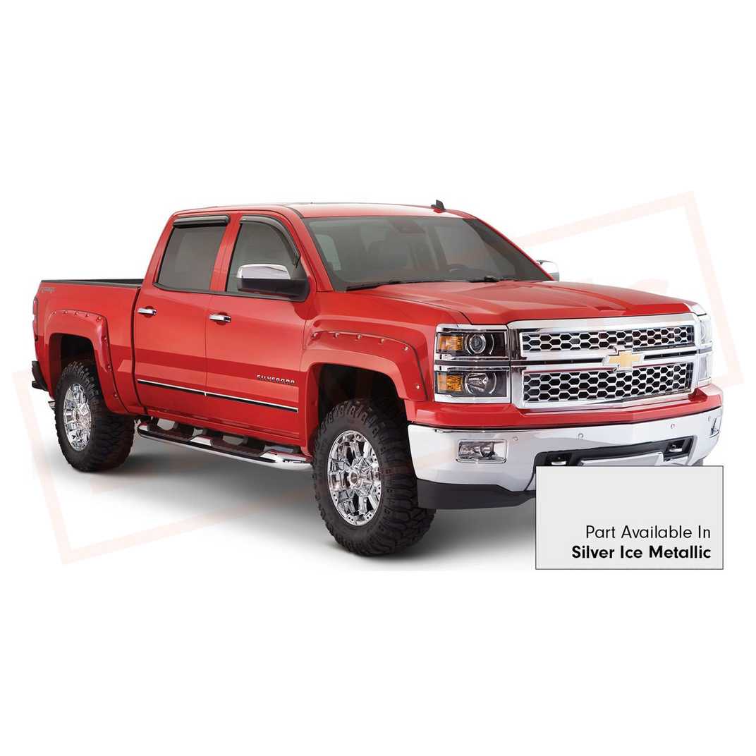 Image 2 Bushwacker Fender Flare Front for Chevrolet Silverado 3500 HD 2016-2017 part in Fenders category