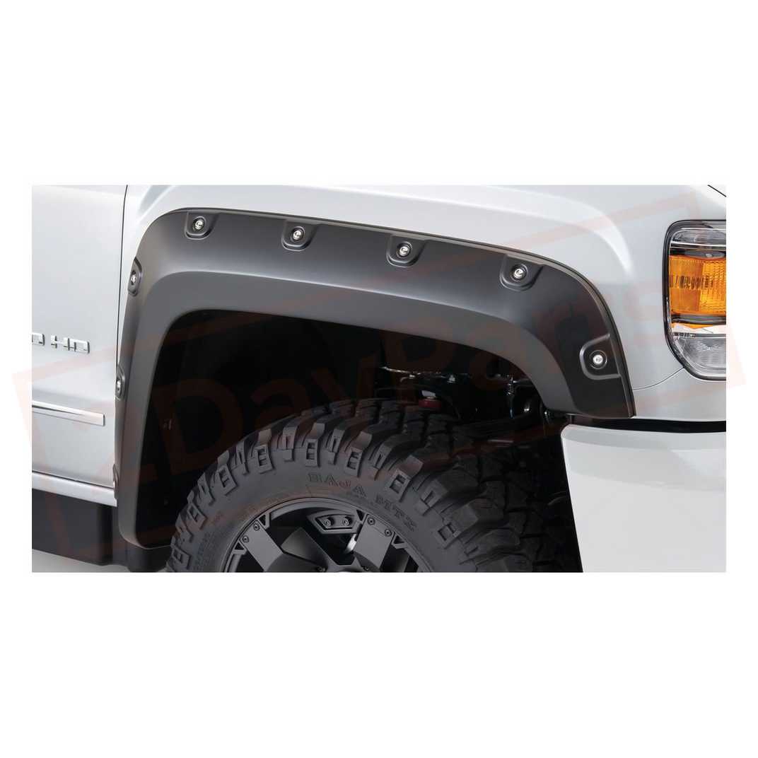 Image Bushwacker Fender Flare Front for GMC Sierra 3500 HD 2015-2019 part in Fenders category