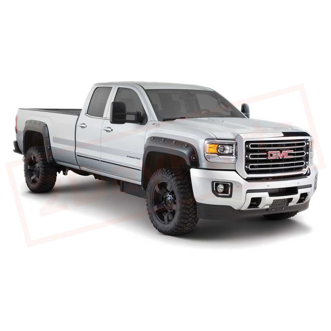 Image 2 Bushwacker Fender Flare Front for GMC Sierra 3500 HD 2015-2019 part in Fenders category