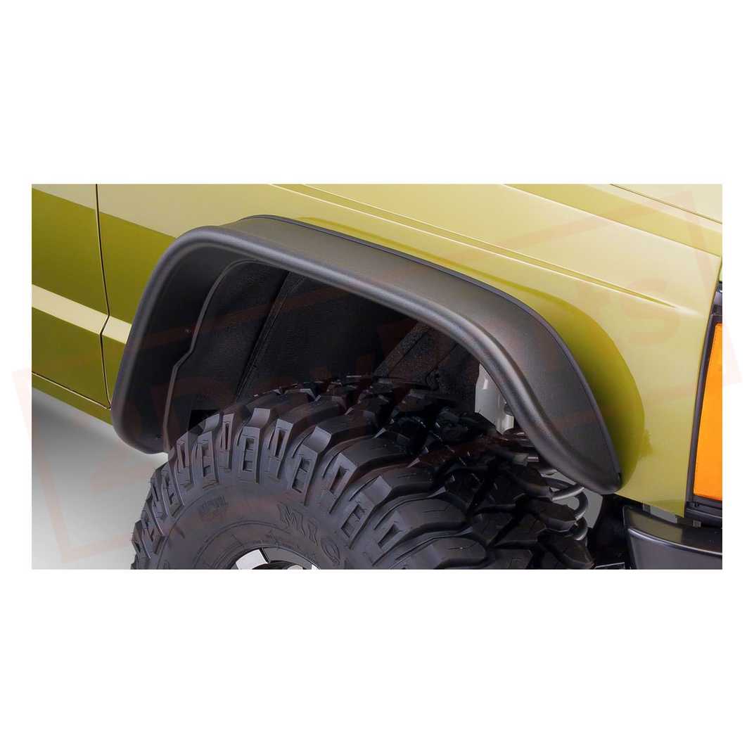 Image Bushwacker Fender Flare Front for Jeep Cherokee 1984-2001 part in Fenders category