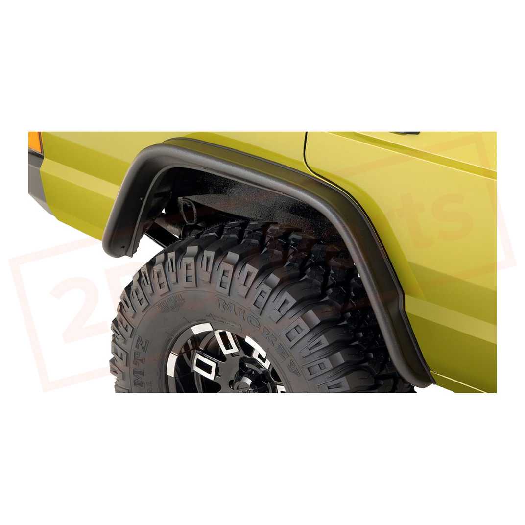 Image 1 Bushwacker Fender Flare Front for Jeep Cherokee 1984-2001 part in Fenders category