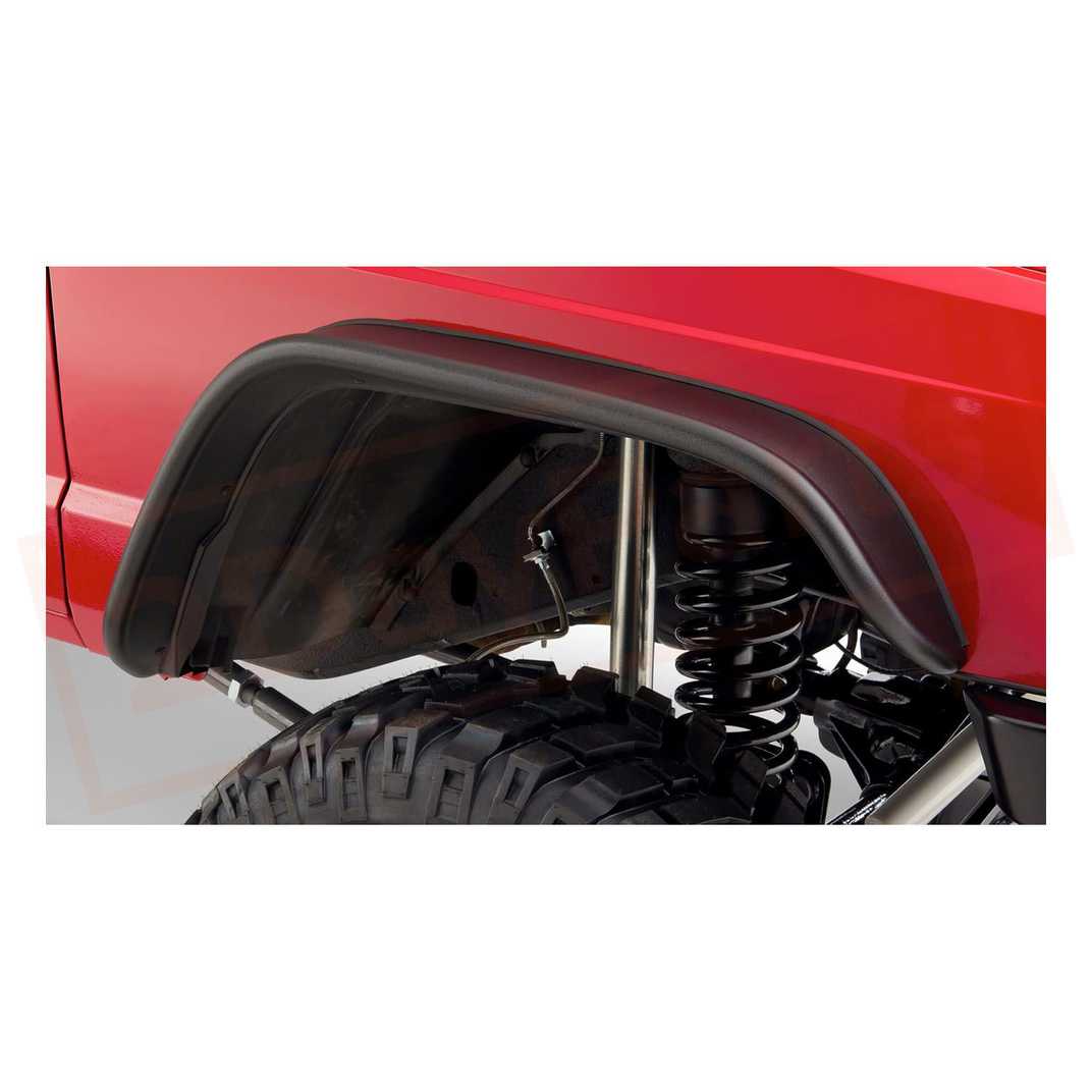 Image 2 Bushwacker Fender Flare Front for Jeep Cherokee 1984-2001 part in Fenders category