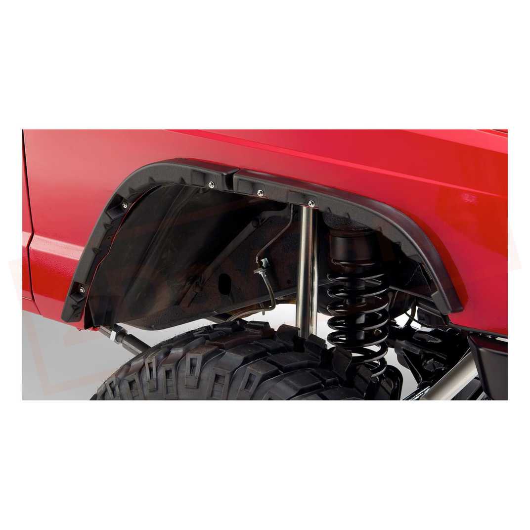 Image 3 Bushwacker Fender Flare Front for Jeep Cherokee 1984-2001 part in Fenders category