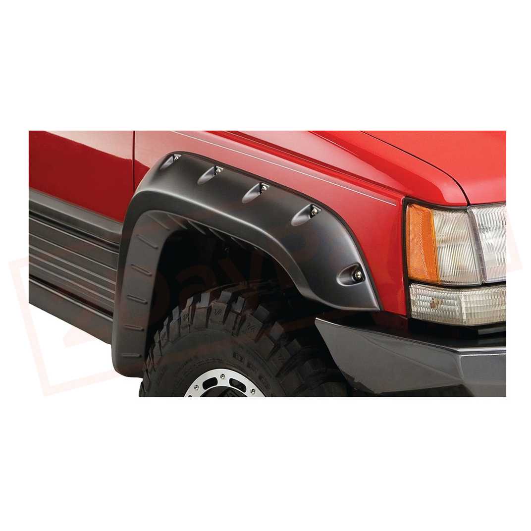 Image Bushwacker Fender Flare Front for Jeep Grand Cherokee 1993-1998 part in Fenders category