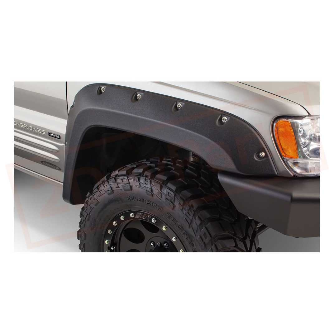 Image Bushwacker Fender Flare Front for Jeep Grand Cherokee 1999-2004 part in Fenders category