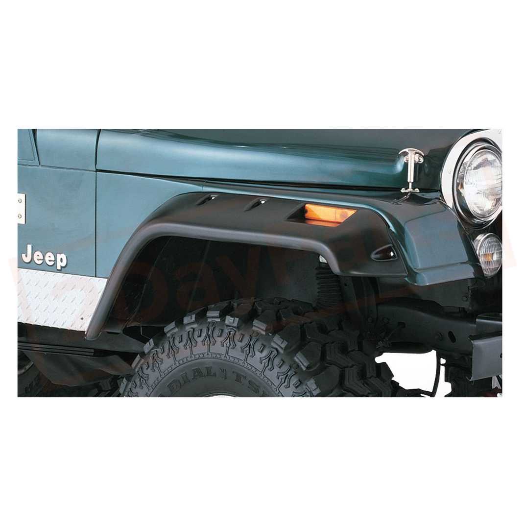 Image Bushwacker Fender Flare Front for Jeep Willys 1956-1958 part in Fenders category