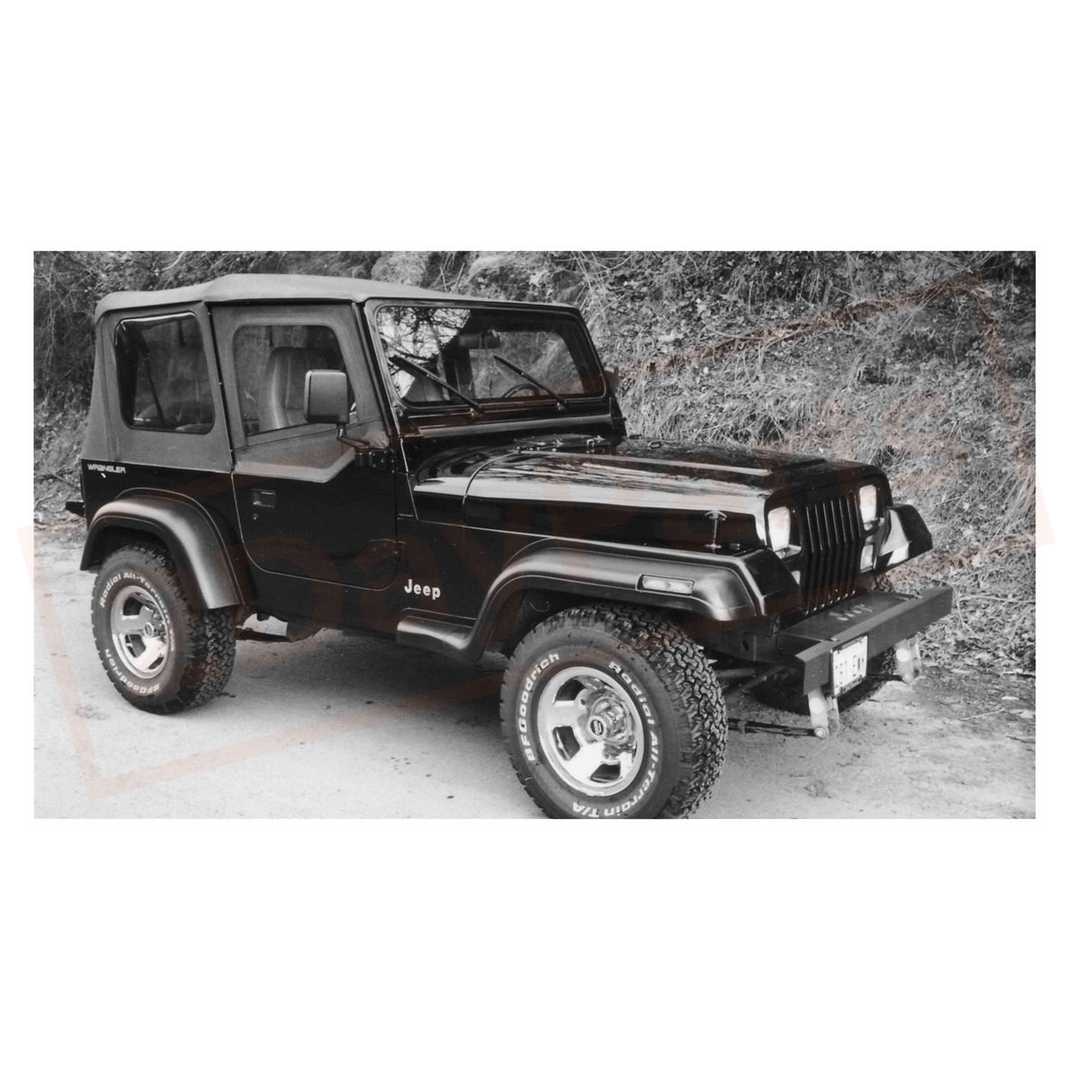 Image Bushwacker Fender Flare Front for Jeep Wrangler 1987-95 part in Fenders category