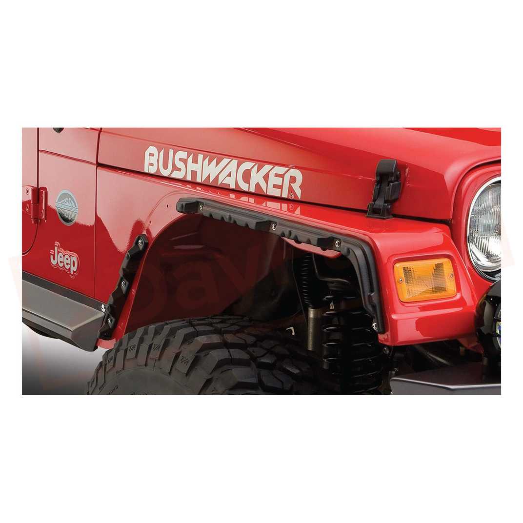 Image 2 Bushwacker Fender Flare Front for Jeep Wrangler 1997-2006 part in Fenders category