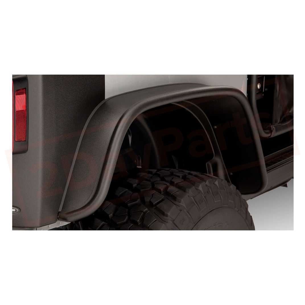 Image 1 Bushwacker Fender Flare Front for Jeep Wrangler 2007-2017 part in Fenders category