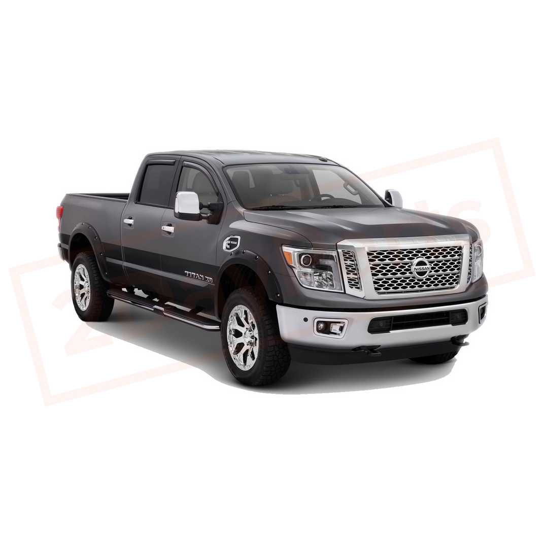 Image 2 Bushwacker Fender Flare Front for Nissan Titan 2004-2015 part in Fenders category