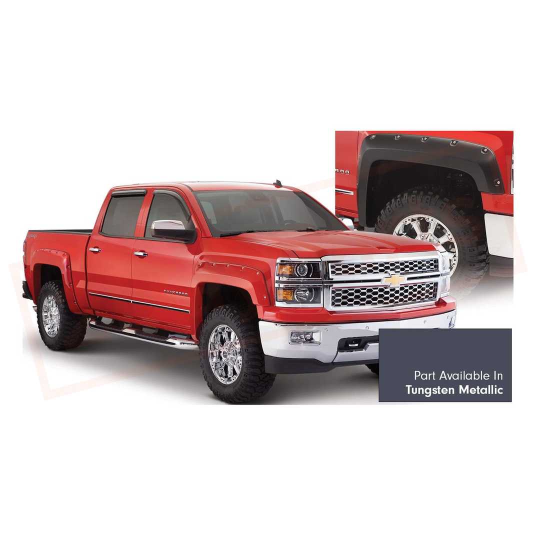 Image Bushwacker Fender Flare Hardware Kit for CHEVROLET SILVERADO 1500 2017-2018 part in Fenders category