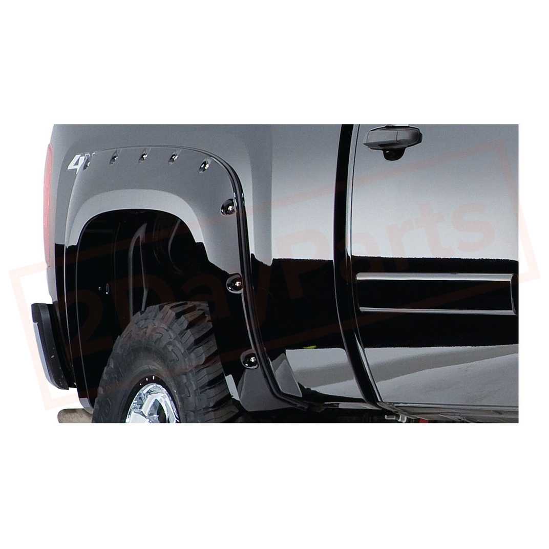 Image Bushwacker Fender Flare Rear fits Chevrolet Silverado 1500 2007-2013 part in Fenders category