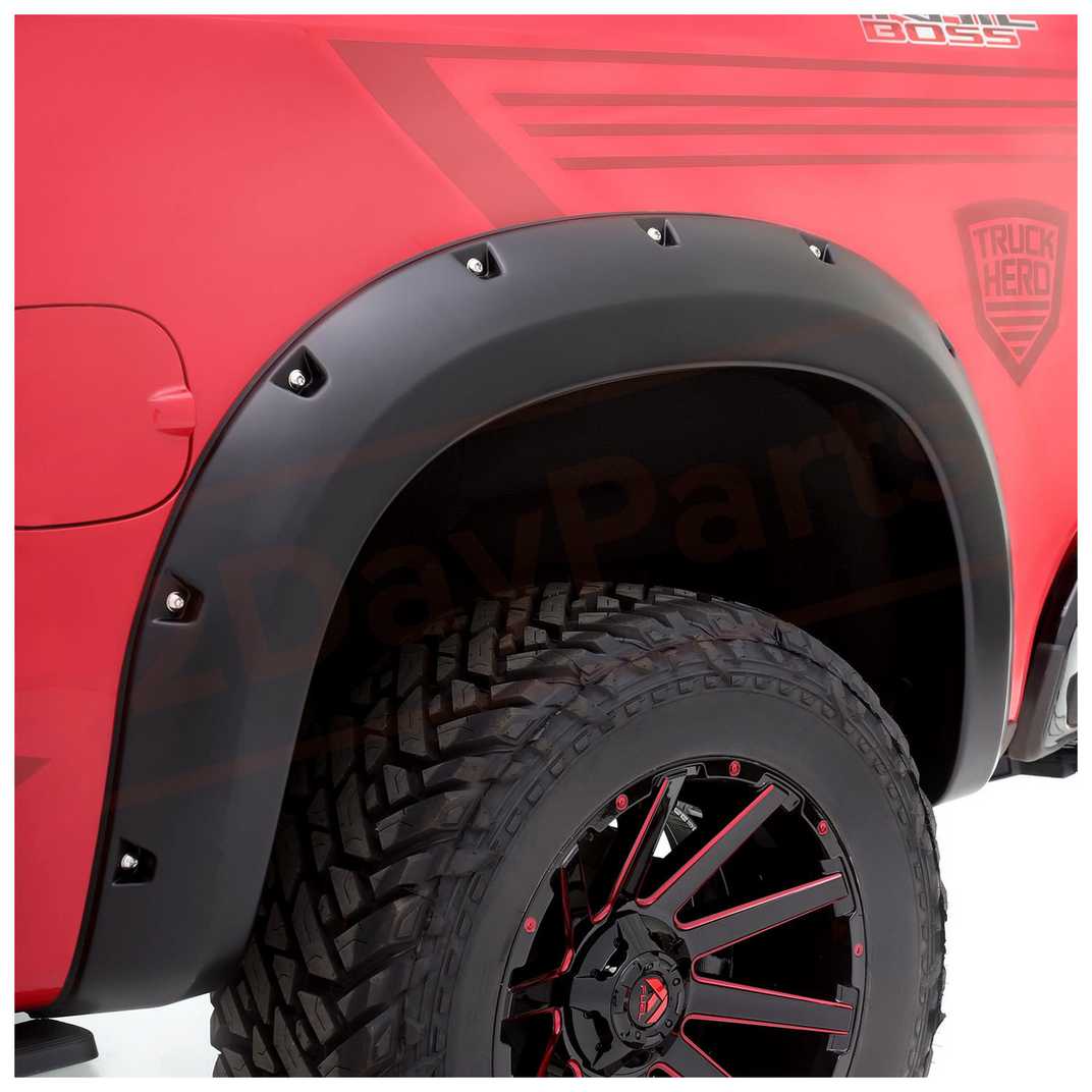 Image Bushwacker Fender Flare Rear fits Chevrolet Silverado 1500 2019-2020 part in Fenders category