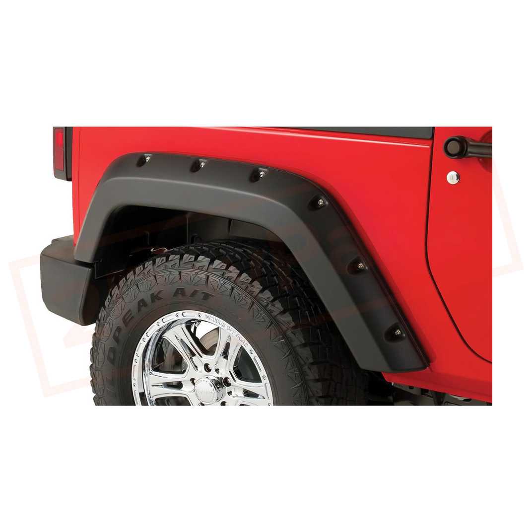 Image Bushwacker Fender Flare Rear fits Ford F-150 2015-19 part in Fenders category