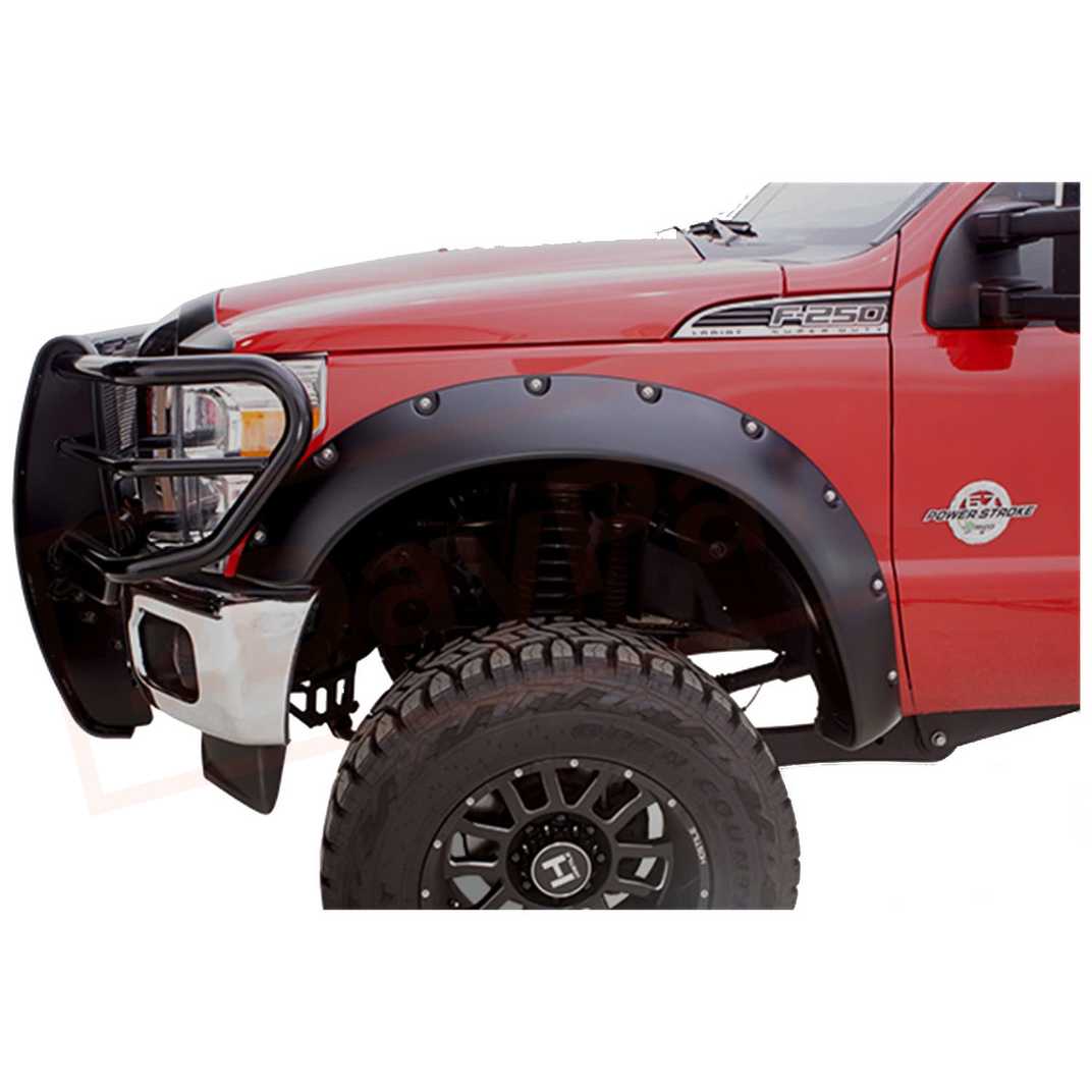 Image Bushwacker Fender Flare Rear fits Ford F-250 Super Duty 2011-2016 part in Fenders category