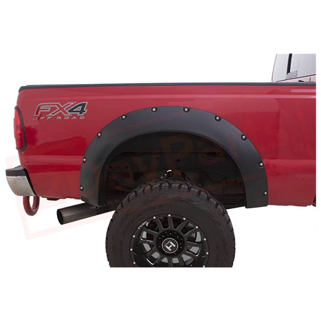 Image 1 Bushwacker Fender Flare Rear fits Ford F-250 Super Duty 2011-2016 part in Fenders category