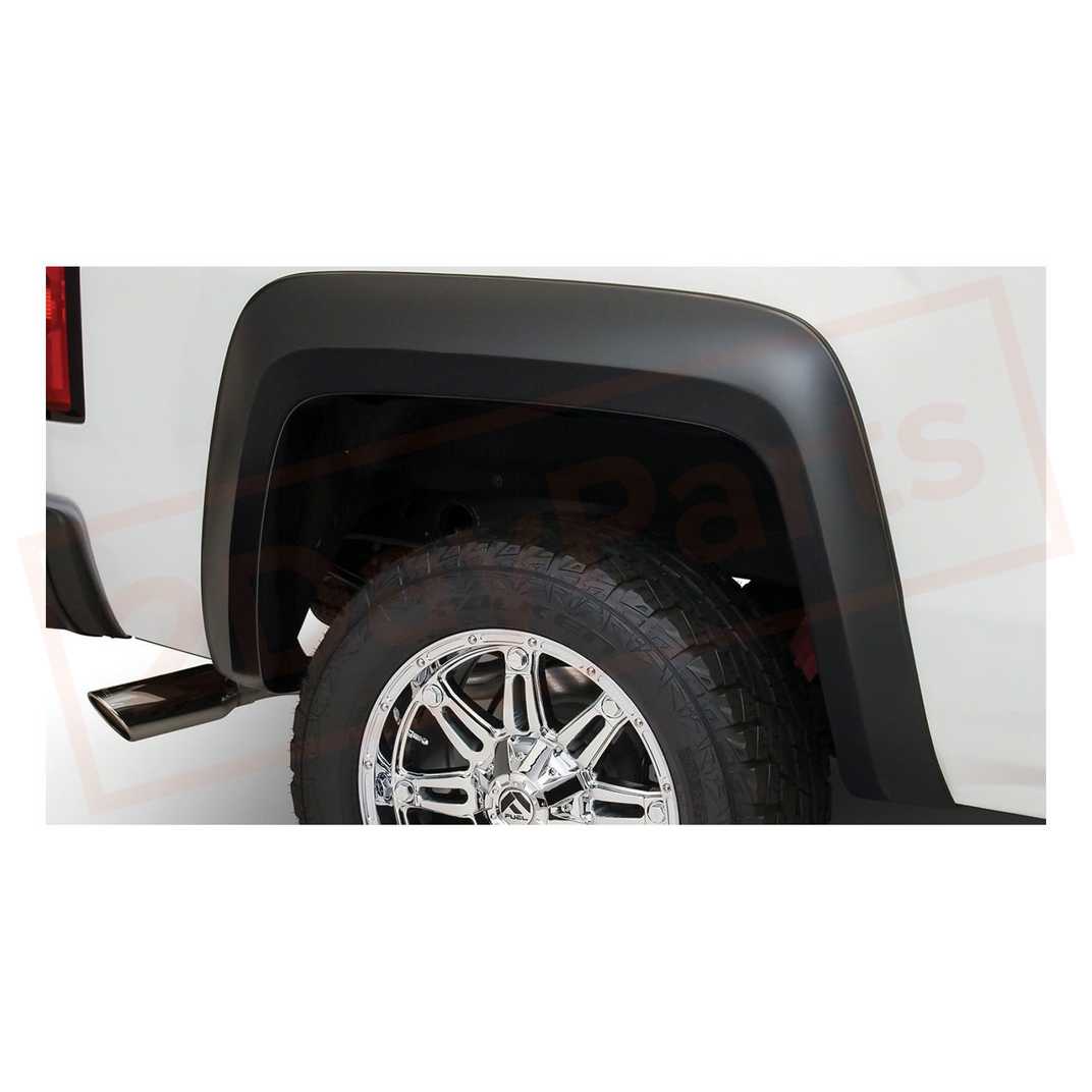 Image Bushwacker Fender Flare Rear fits GMC Sierra 1500 2014-18 part in Fenders category