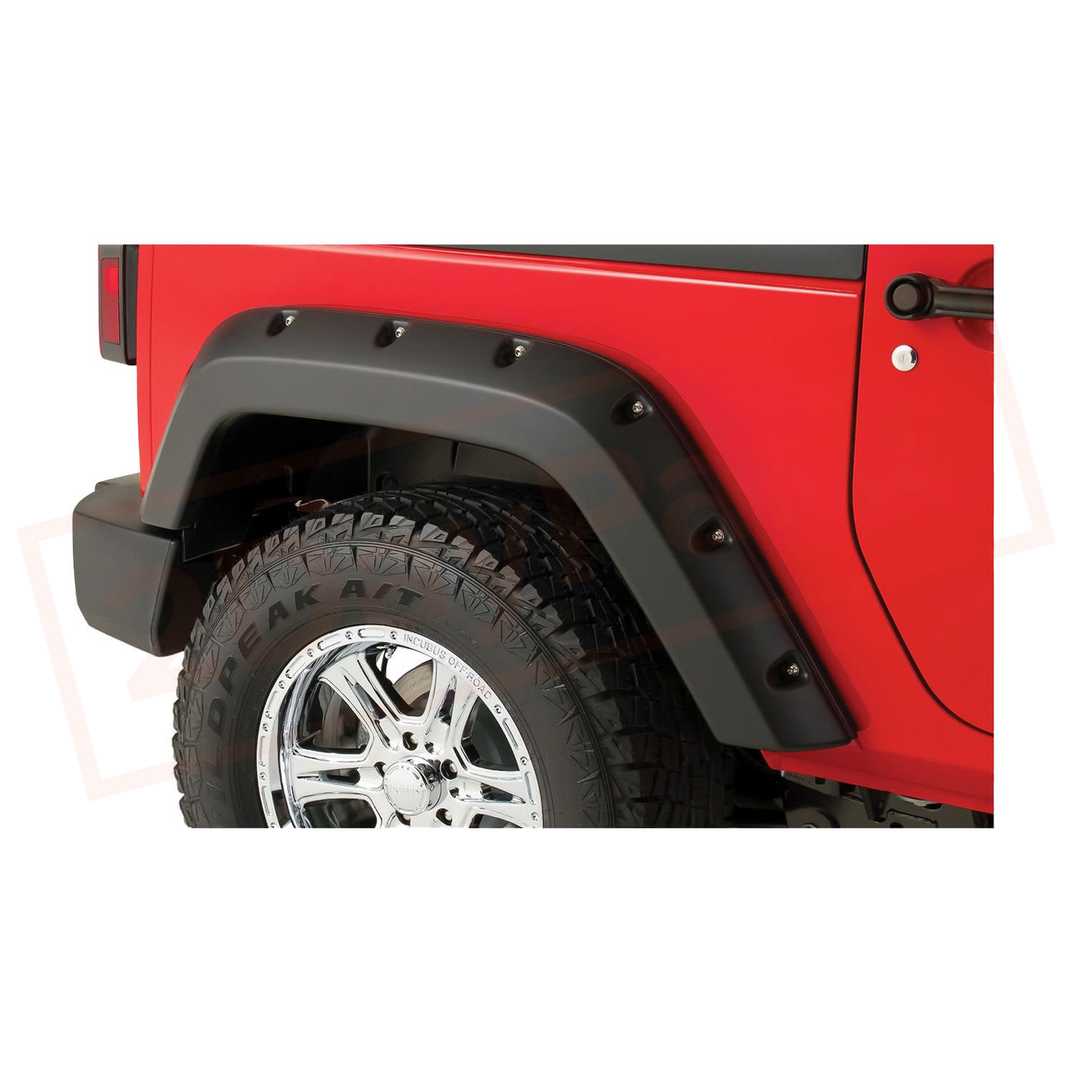 Image Bushwacker Fender Flare Rear for Chevrolet Avalanche 2500 2003-2006 part in Fenders category