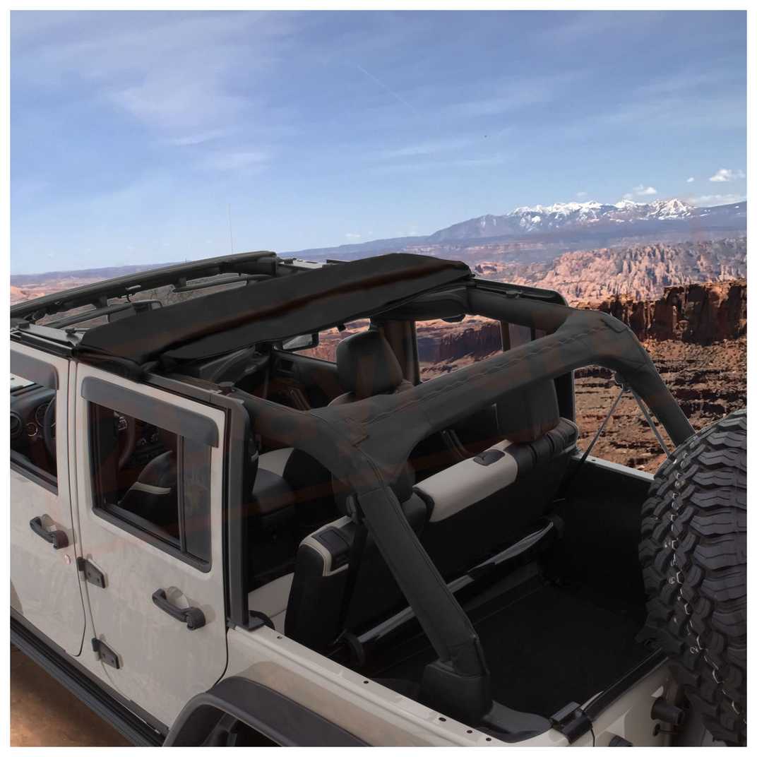 Image 1 Bushwacker Soft Top fits Jeep Wrangler 2007-17 part in Sunroof, Convertible & Hardtop category