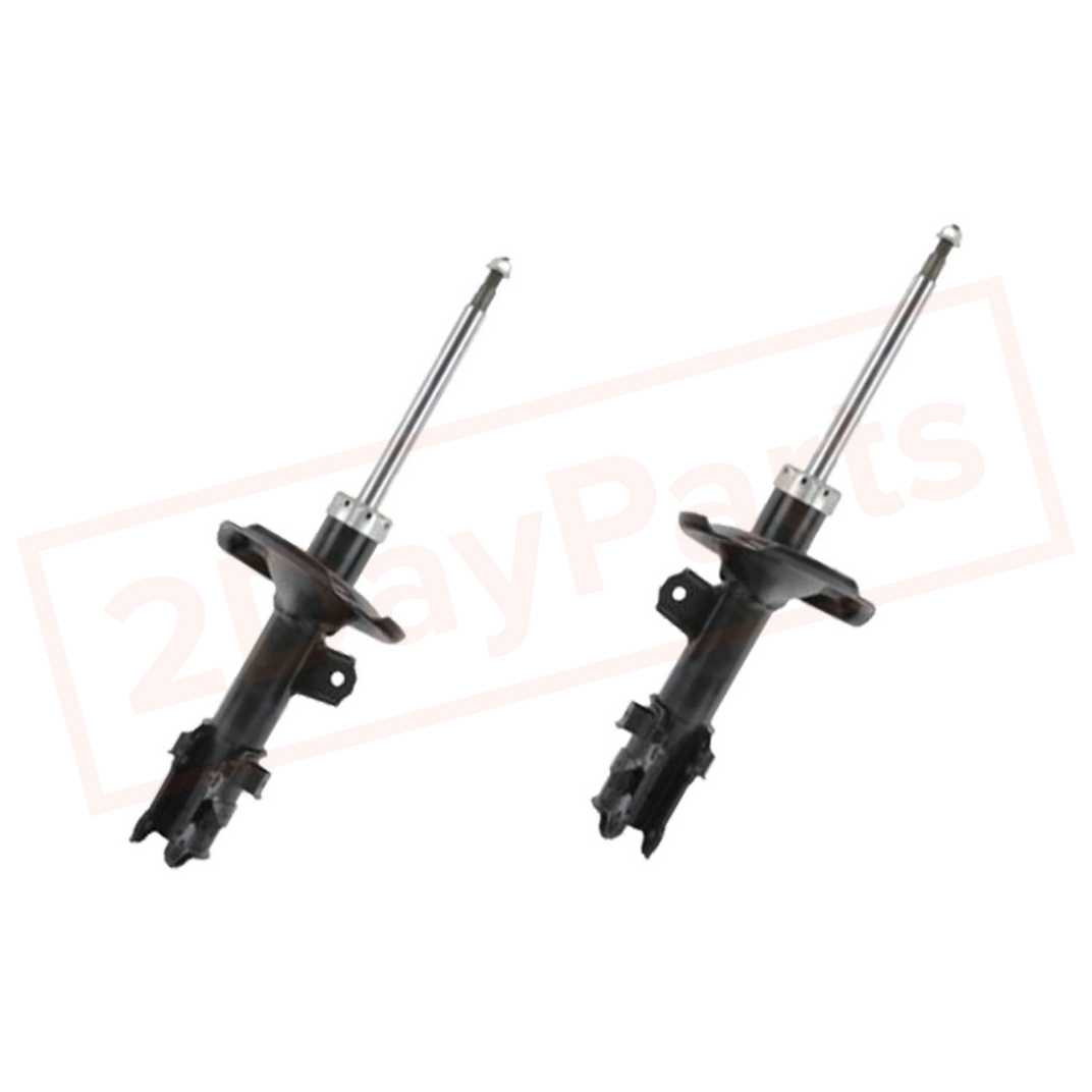 Image Kit of 2 BerkTech Front shocks fits Hyundai Accent 06-11 part in Shocks & Struts category