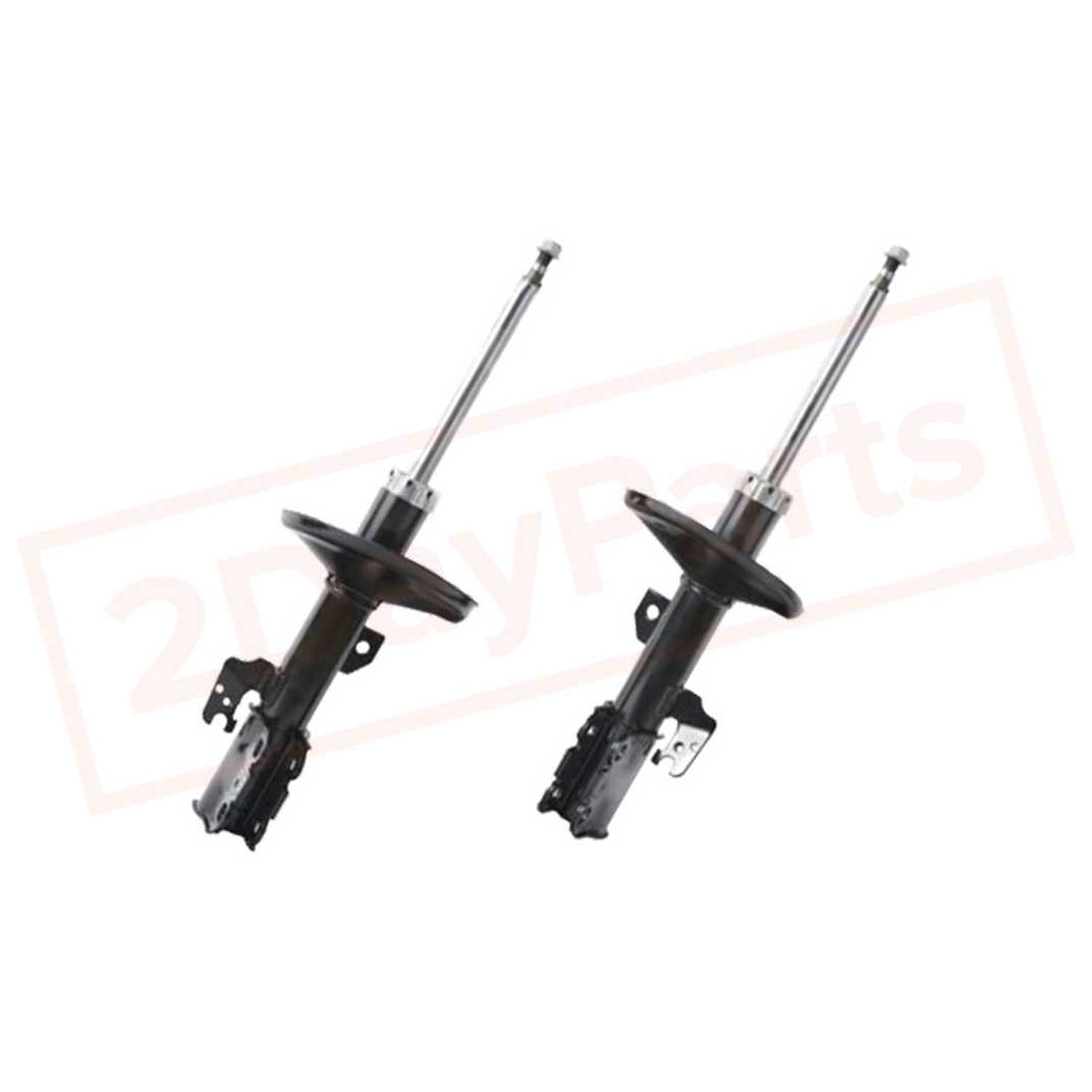 Image Kit of 2 BerkTech Front shocks fits Toyota Camry 02-03 part in Shocks & Struts category